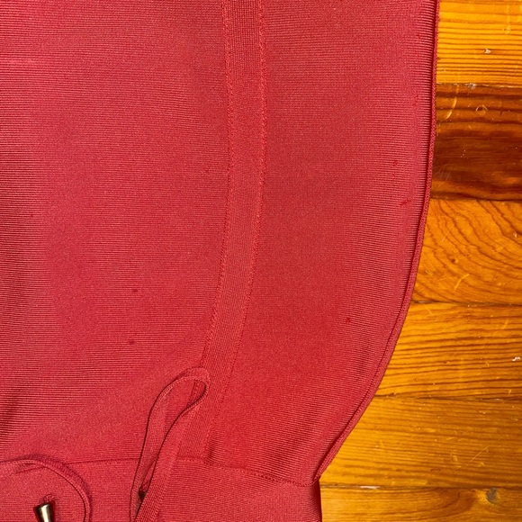 Bodycon Dress in RUST - Picture 7 of 12